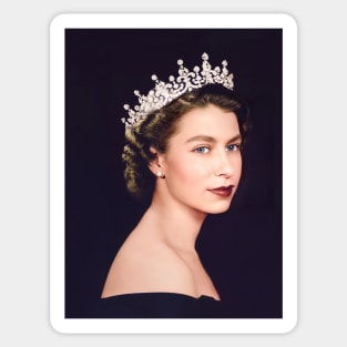 Mrs Windsor in colour Sticker